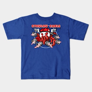 Cthulhu Cable Company - When coax is one of your fears. Kids T-Shirt